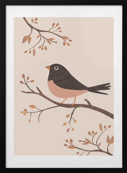 Sparrow&#039;s Perch - Art Print by Treechild