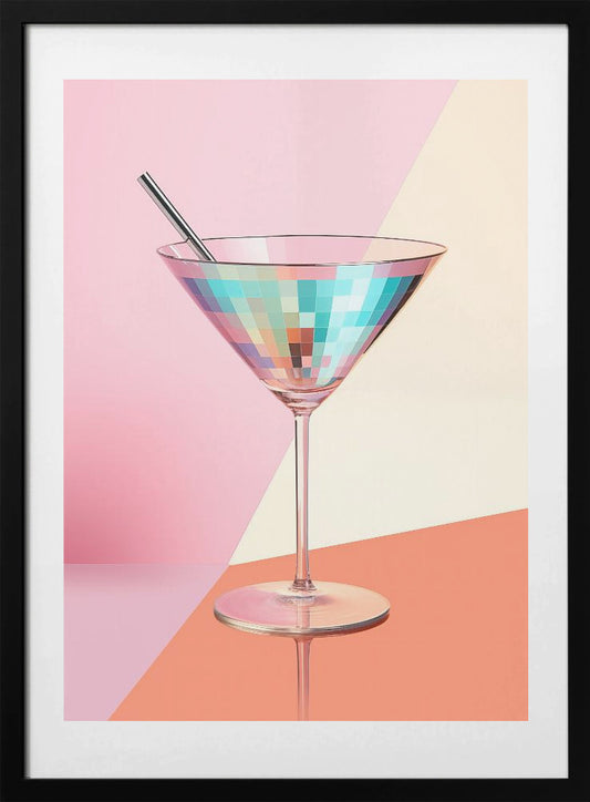 Sparkling Martini - Art Print by Andreas Magnusson