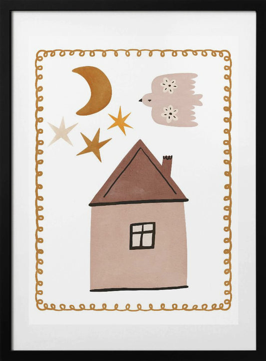 Dreamy Nightscape - Art Print by Treechild