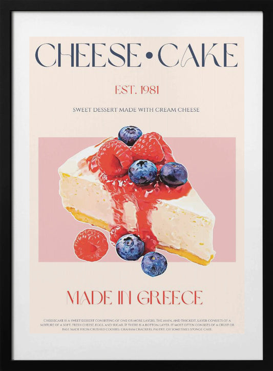 Greek Dessert Bliss - Art Print by Nazma Khokhar