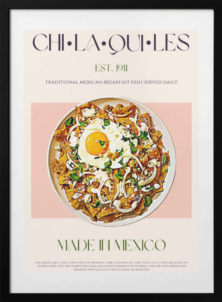 Chilaquiles Delight - Art Print by Nazma Khokhar