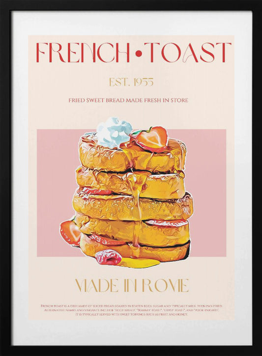 Sweet Rome Delight - Art Print by Nazma Khokhar