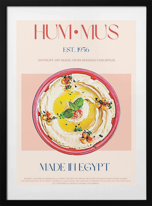 Egyptian Delight - Art Print by Nazma Khokhar