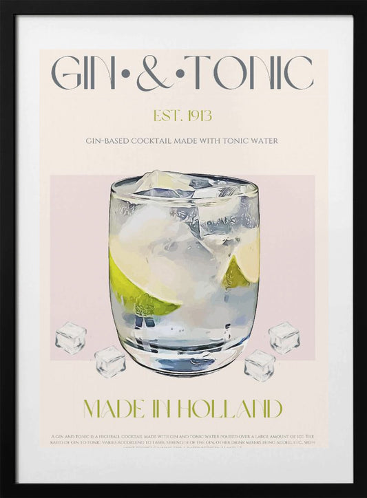 Refreshing Elegance - Art Print by Nazma Khokhar