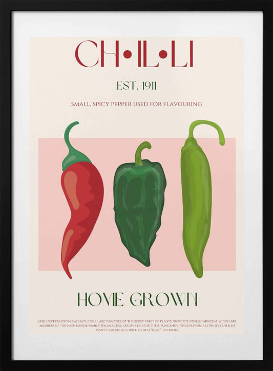 Spicy Trio Display - Art Print by Nazma Khokhar