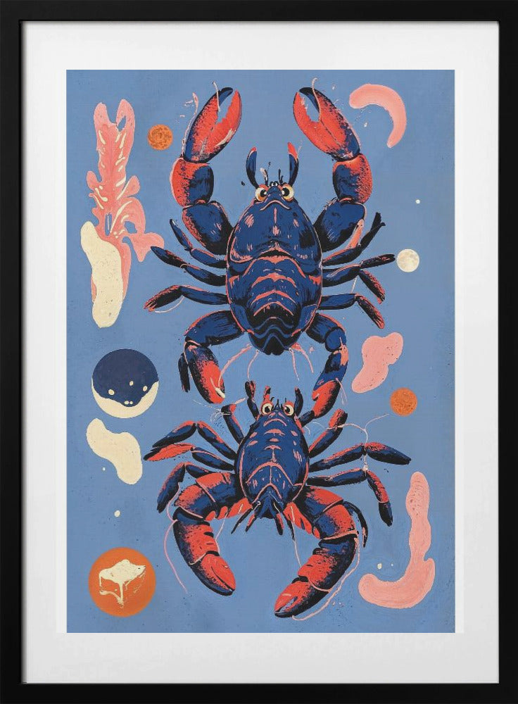 Cosmic Crustaceans - Art Print by THE MIUUS STUDIO