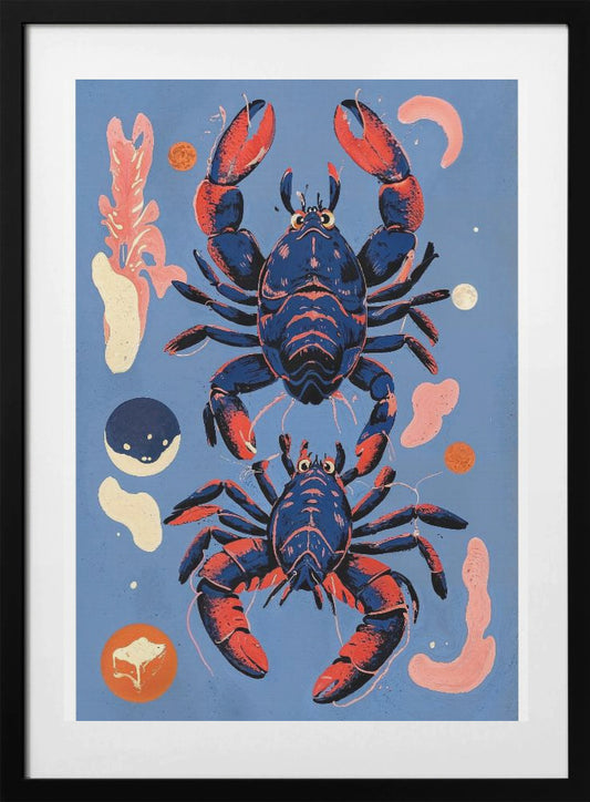 Cosmic Crustaceans - Art Print by THE MIUUS STUDIO