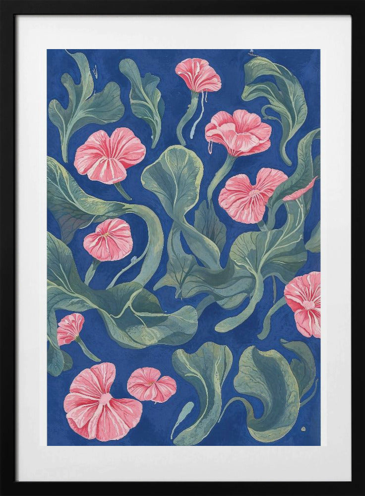 Petals and Swirls - Art Print by THE MIUUS STUDIO