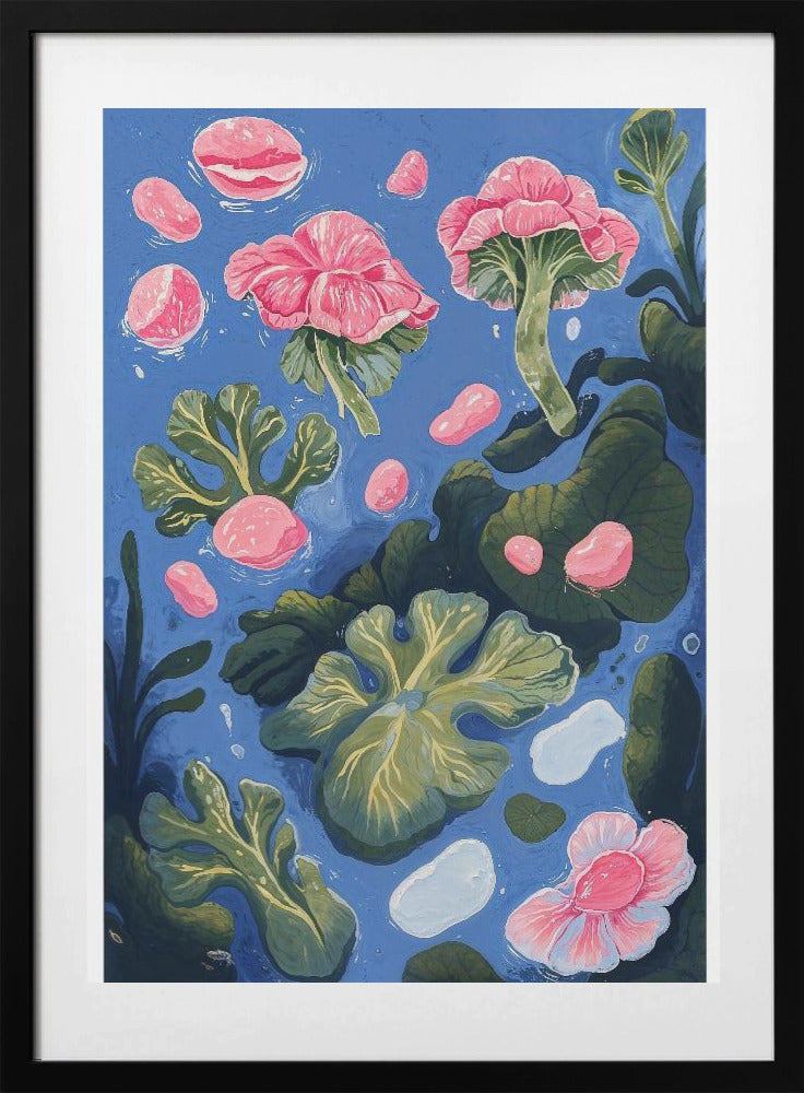 Floating Blossoms - Art Print by THE MIUUS STUDIO