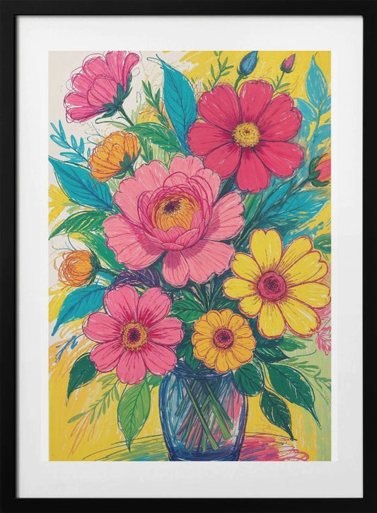 Bloom Flovers - Art Print by THE MIUUS STUDIO