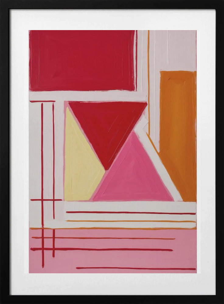 Geometric Harmony - Art Print by THE MIUUS STUDIO