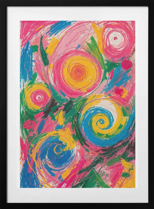 Swirling Vortexes - Art Print by THE MIUUS STUDIO