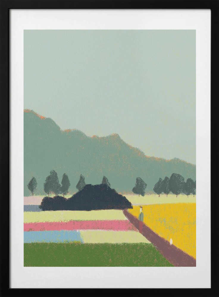 Country Part - Art Print by Little Dean