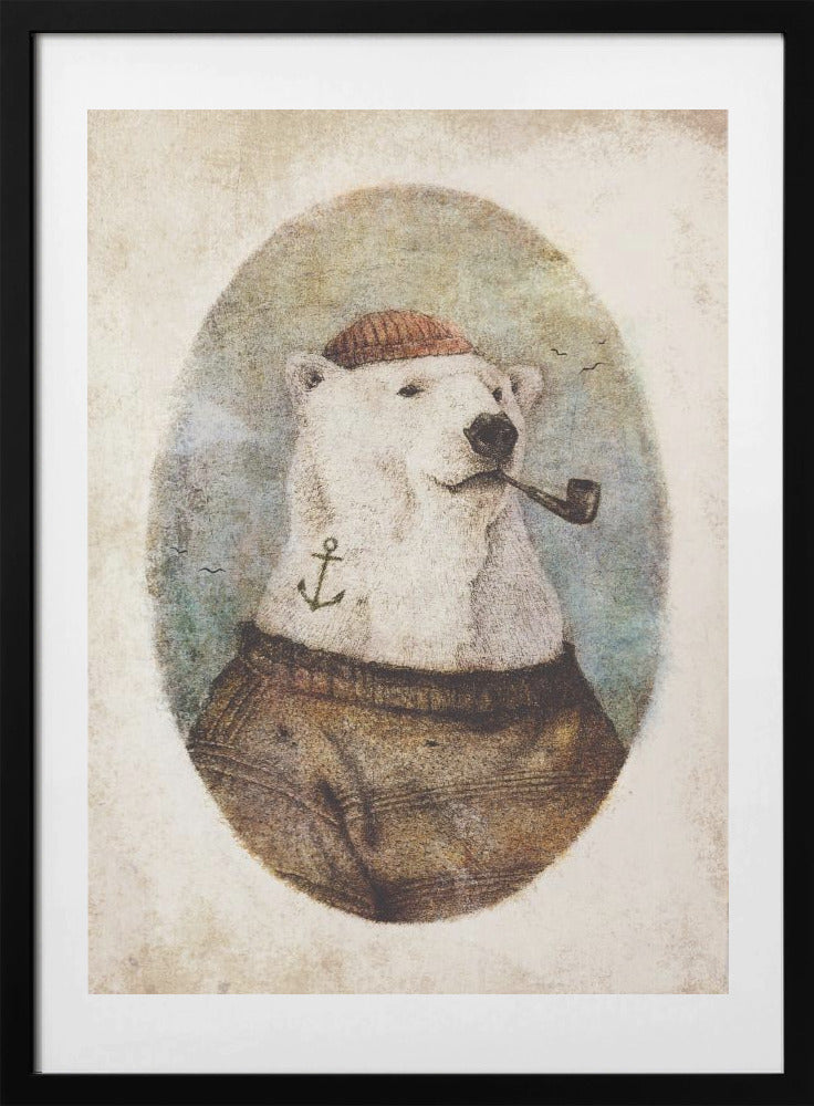 Onto the Shore - Art Print by Mike Koubou