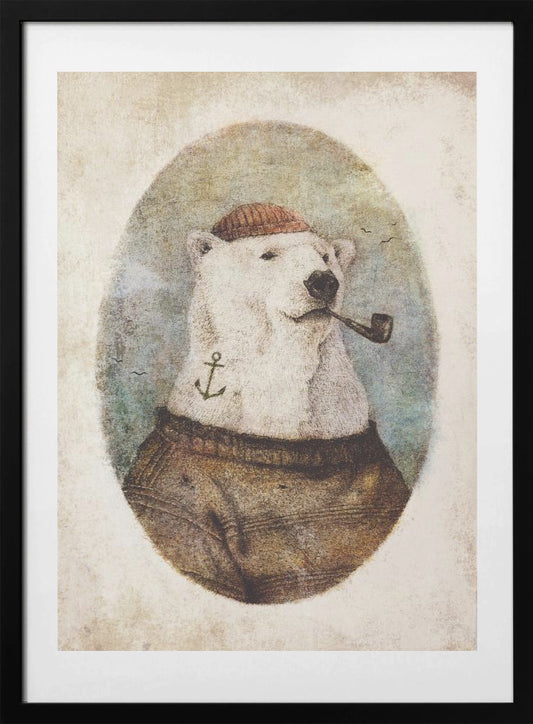 Onto the Shore - Art Print by Mike Koubou