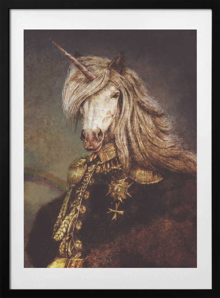 The Count of Wonderland - Art Print by Mike Koubou