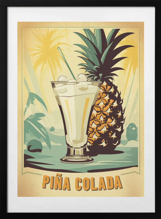 Tropical Refreshment - Art Print by Andreas Magnusson