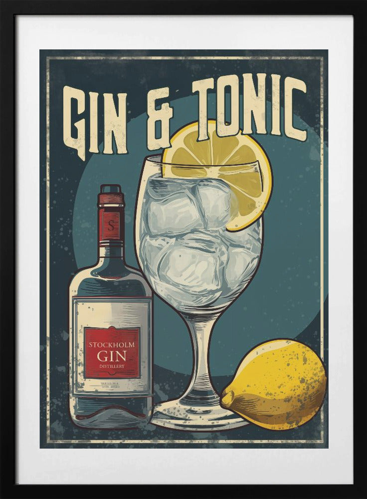 Lemon Twist Refresh - Art Print by Andreas Magnusson