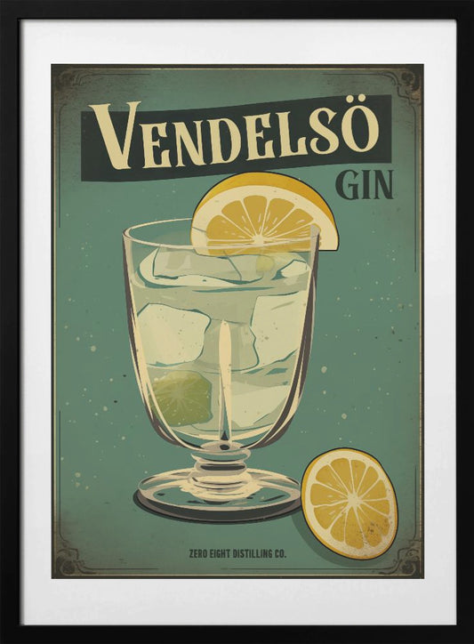 Vendelso Gin - Art Print by Andreas Magnusson
