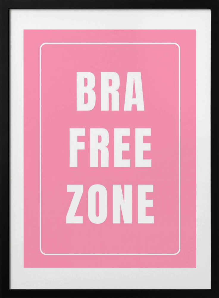 Freedom Zone Sign - Art Print by Athene Fritsch