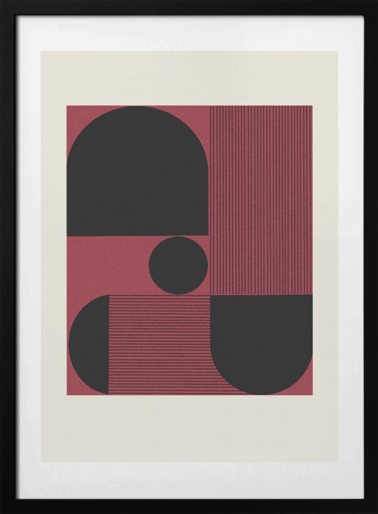 Geometric Harmony - Art Print by THE MIUUS STUDIO