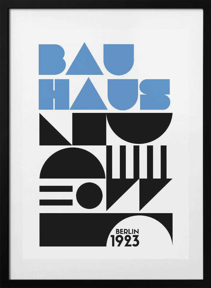 Bauhaus Geometry - Art Exhibition Print by Athene Fritsch