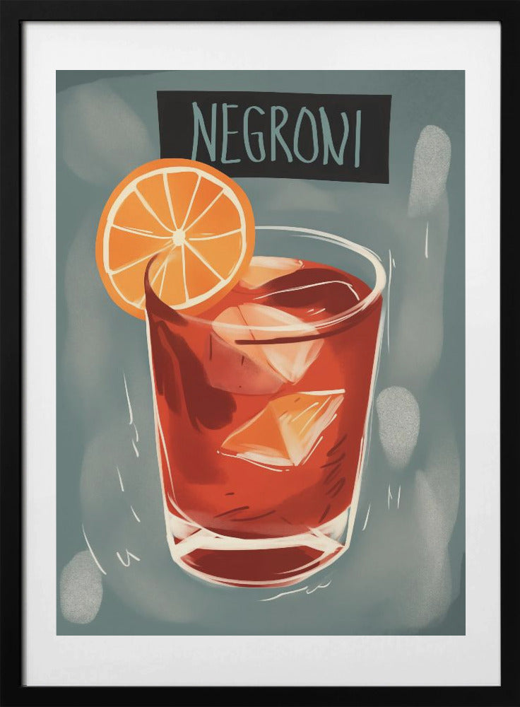 Sunset in a Glass - Art Print by Andreas Magnusson