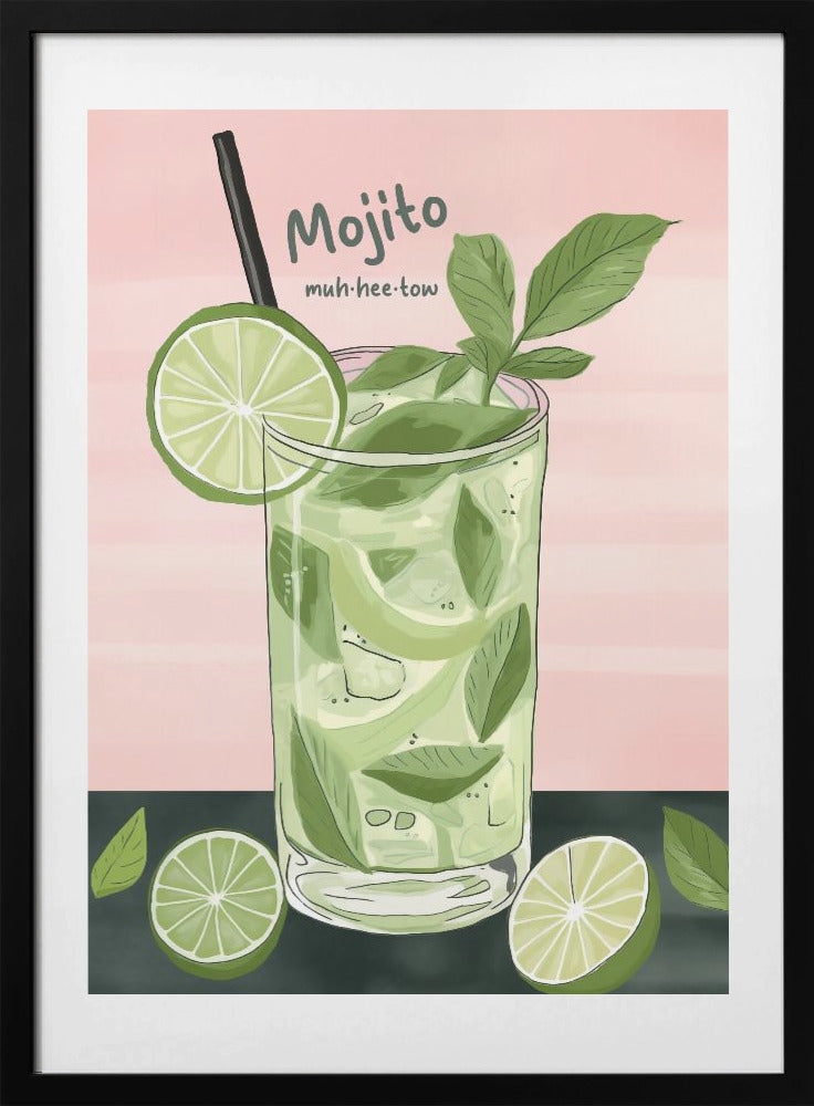 Lime Mint Refresh - Art Print by Andreas Magnusson