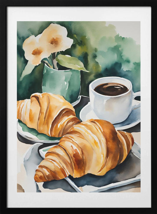 Morning Indulgence - Art Print by Ohkimiko
