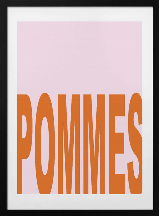 Bold Pommes Essence - Art Print by Ute Arnold