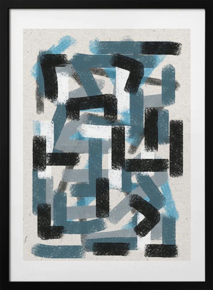 Abstract Composition No.8 - Art Print by THE MIUUS STUDIO