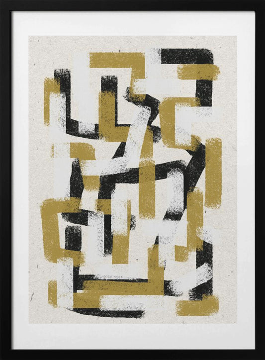 Labyrinthine Hues - Art Print by THE MIUUS STUDIO