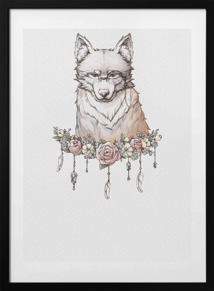 Wolf Art - Art Print by Xuan Thai
