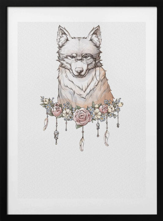 Wolf Art - Art Print by Xuan Thai