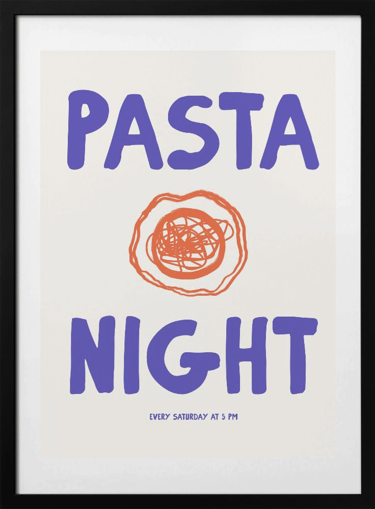 Pasta Lovers Unite! - Art Print by Treechild