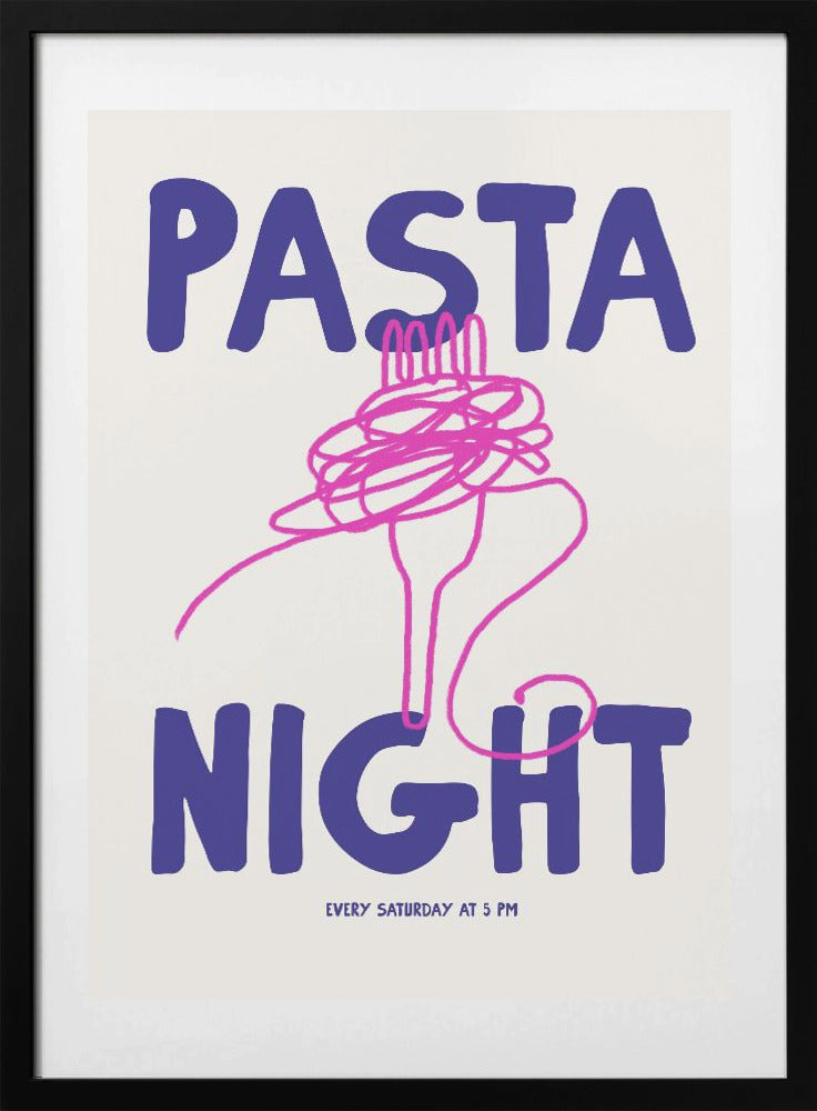 Pasta Celebration - Art Print by Treechild