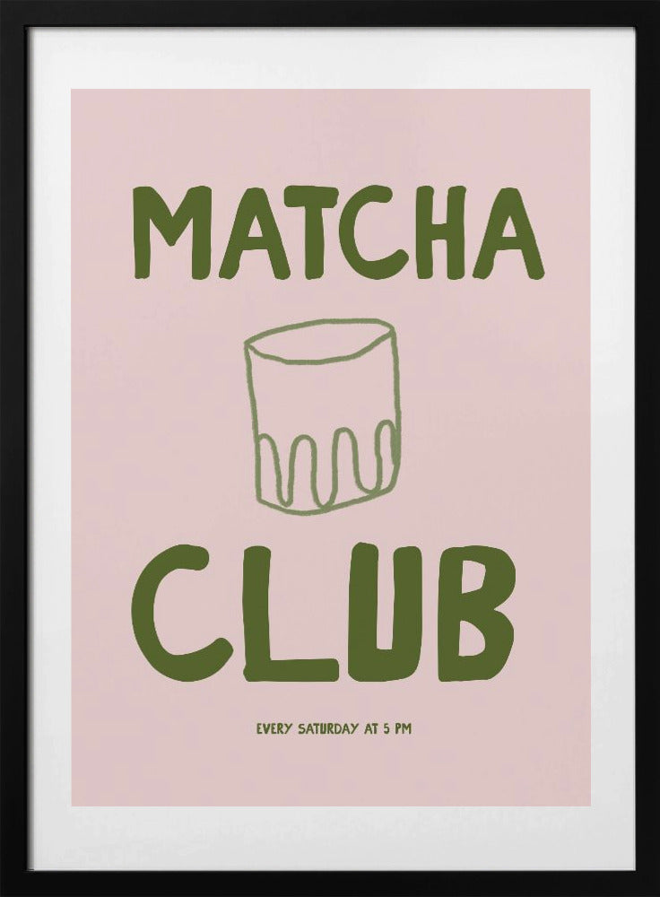 Matcha Gathering - Art Print by Treechild