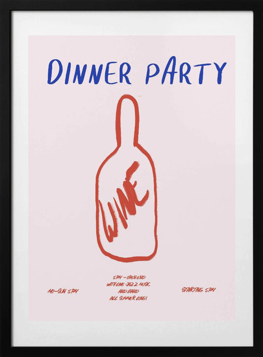 Sip &amp; Savor Celebration - Art Print by Treechild