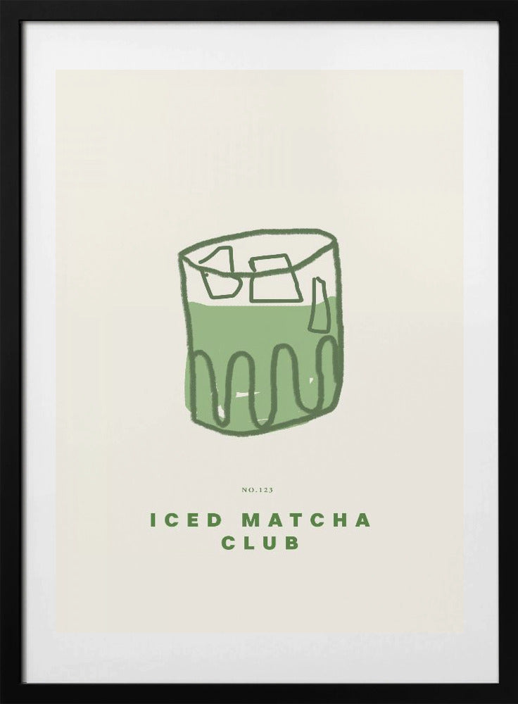 Chilled Green Elixir - Art Print by Treechild