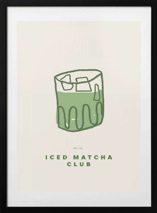 Chilled Green Elixir - Art Print by Treechild