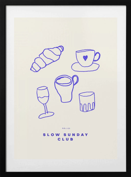 Cozy Brunch Vibes - Art Print by Treechild