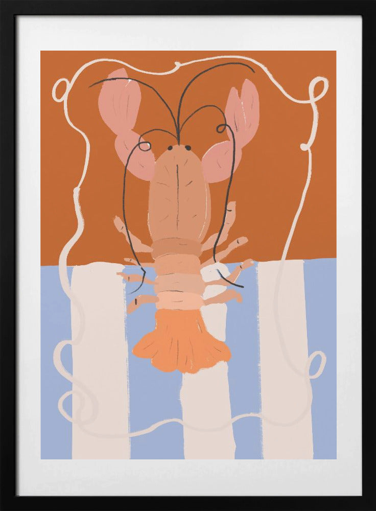 Lobster Delight - Art Print by Treechild