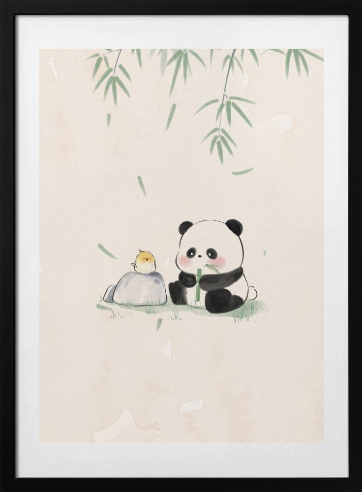 Adorable Little Panda - Art Print by Xuan Thai