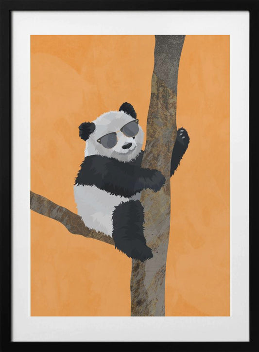 Cool panda - Art Print by Sarah Manovski