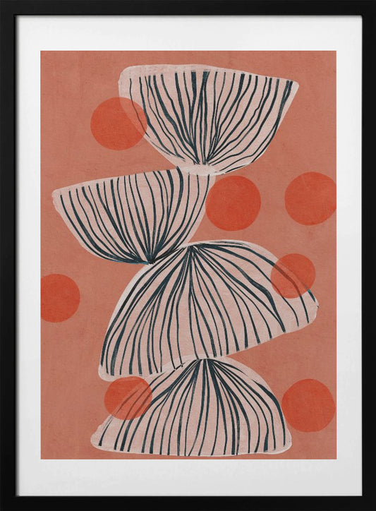 Crimson Whimsy - Art Print by Treechild