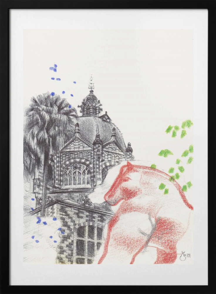 Cathedral Funk - Art Print by Mirjam Schrei