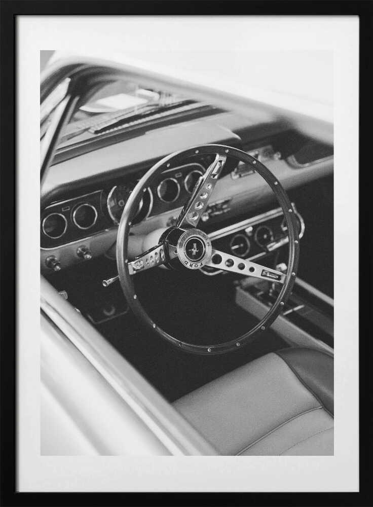 Classic Wheel Elegance - Art Print by Bethany Young