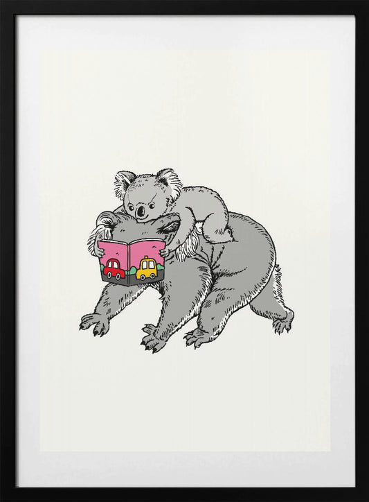 Picture book - Art Print by Mami Sato