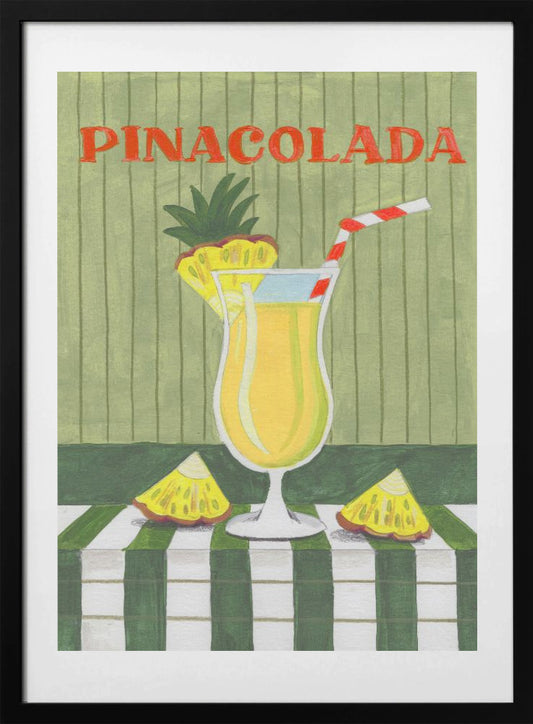 Pina Colada Delight - Art Print by Caroline Bonne Müller