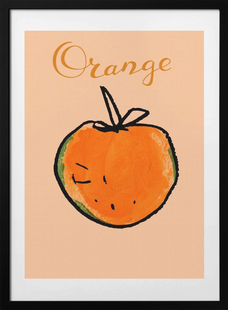 Sunny Citrus Bliss - Art Print by casa cartissi